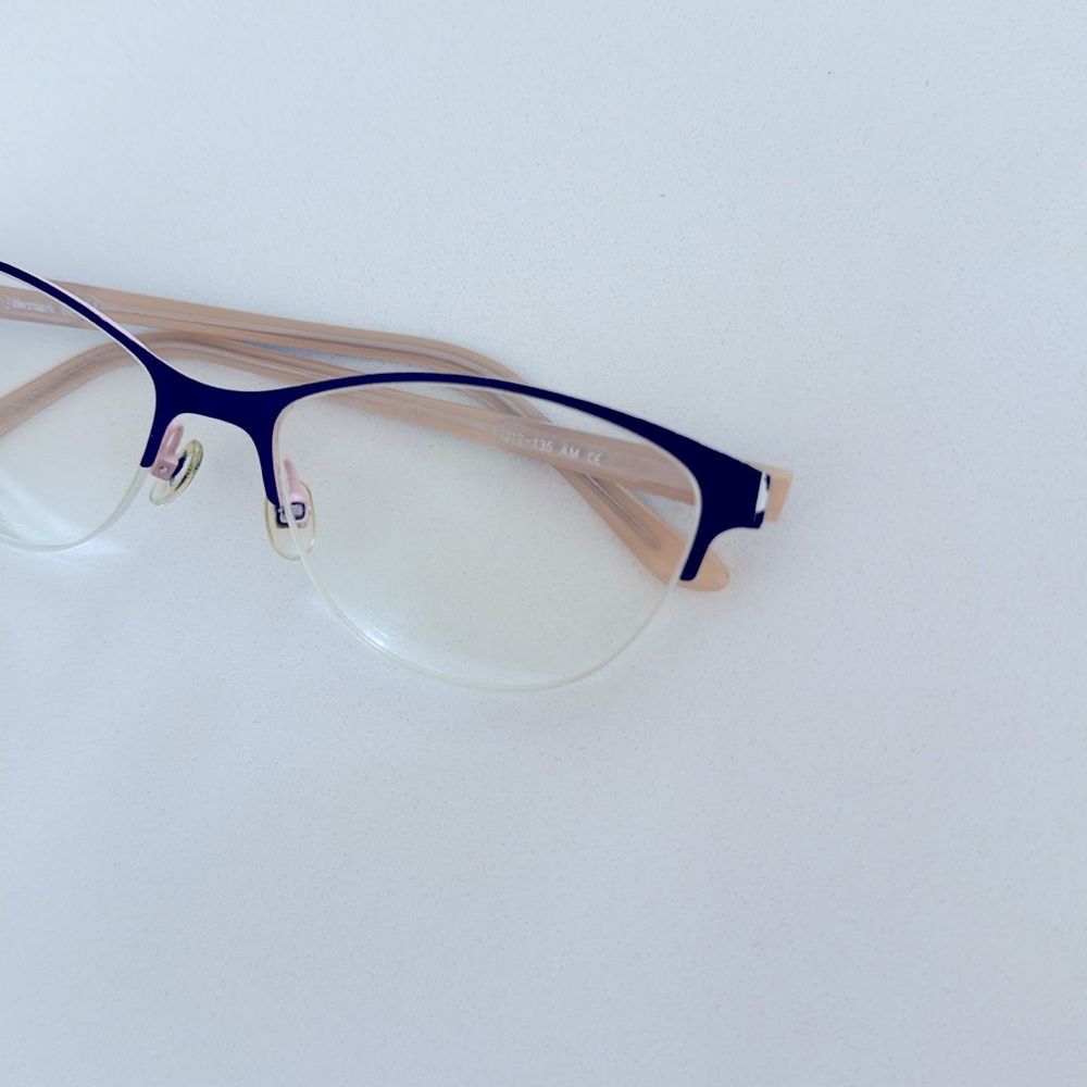 Prodesign frame 3141 6611 Black Pink 53mm Authentic Frame - Picture 7 of 8